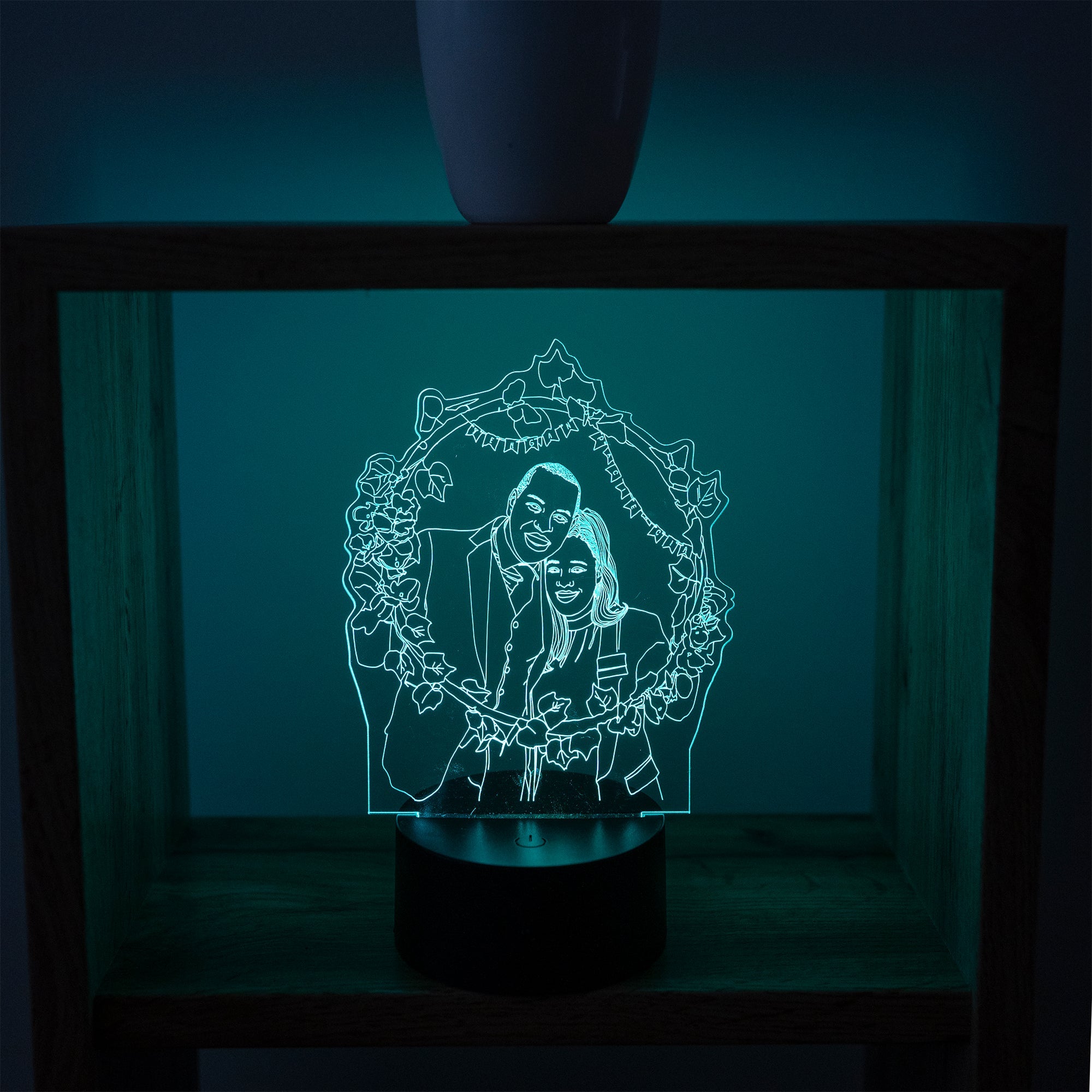 Lampe led 3d personalisable - Ma boutique